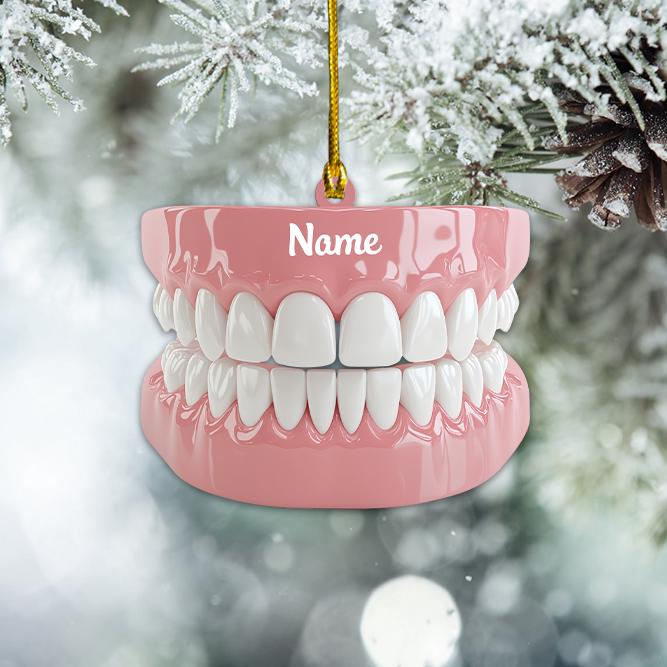Discover Personalized Dentist Ornament, Dentist Christmas Ornament, Dental Office Ornament, Dentist Gift, Dental Hygienist Ornament