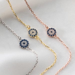 Blue Evil Eye Bracelet, Evil Eye Jewelry, Evil Eye Protection, Evil Eye Bracelets, Spiritual Jewelry