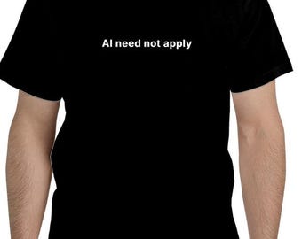 Camiseta anti-IA Declaración anti-tecnología Humor tecnológico rebelde