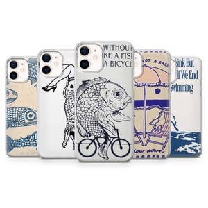 Women Case Ocean Women Cover for iPhone 17Pro, 16, 15, 14, 13, 12, Samsung S25, S24, S23Fe, S22, A16, A26, A56, Pixel 10, 9Pro