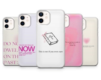 Jesus Case Bible Cover for iPhone 17Pro, 16, 15, 14, 13, 12, Samsung S25, S24, S23Fe, S22, A16, A26, A56, Pixel 10, 9Pro