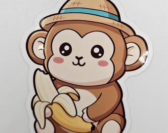 Sticker Singe rétro réfléchissant