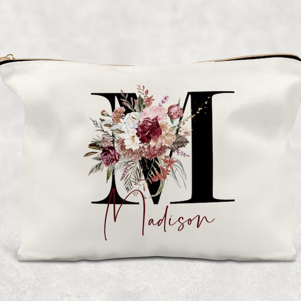 Personalized Make Up Zipper Bag | Gift Box Set | Tumbler Gift Box | Birthday Gift Box | Gift Box for Women | Gift Idea