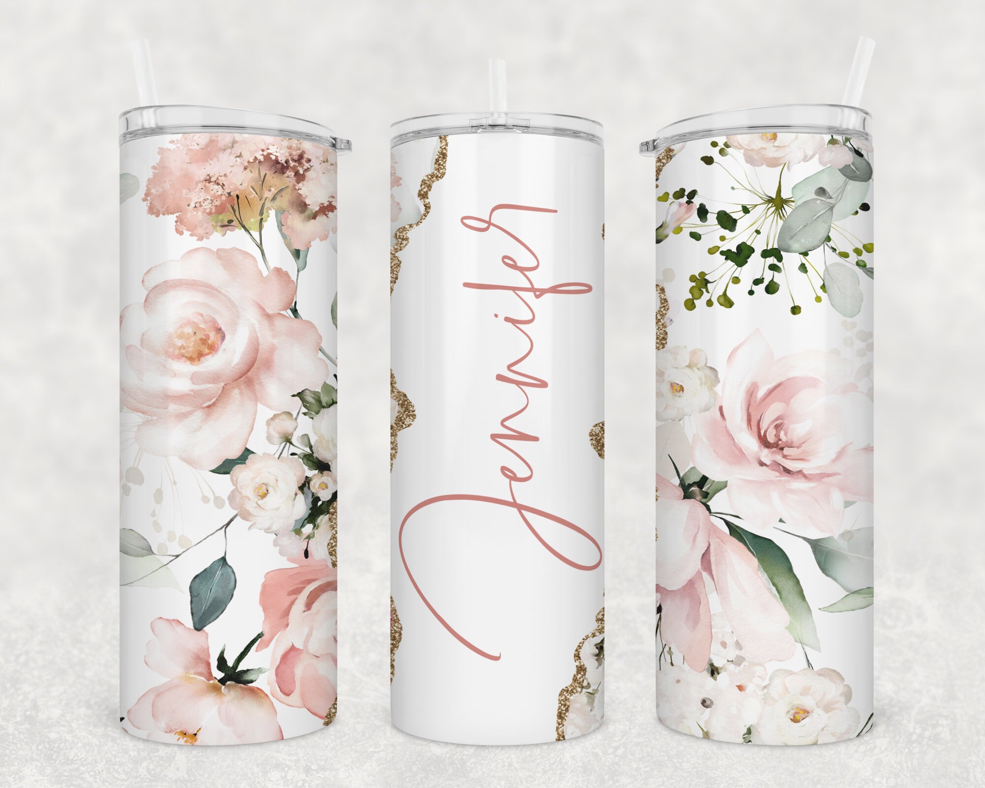 30oz floral Yeti – Blissful Charm Boutique