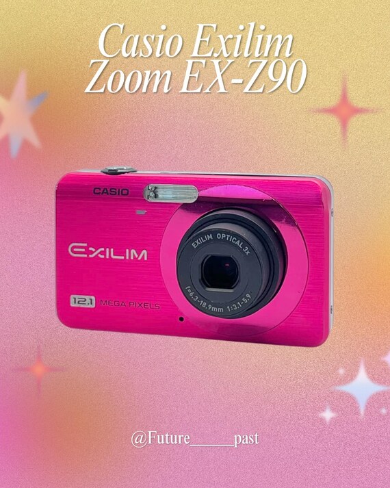 Like NEW! CASIO Exilim EX-Z90! Original Box! Barbie Pink