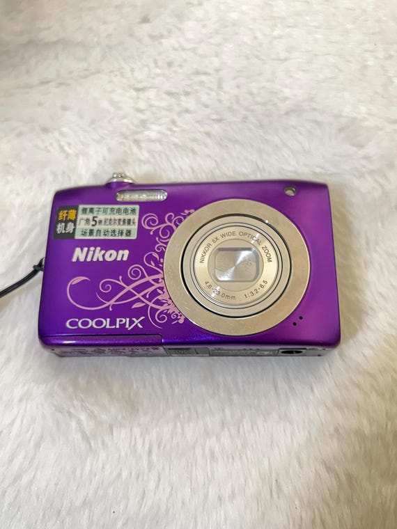 Nikon Coolpix S2600! Rare Design! Purple - Etsy