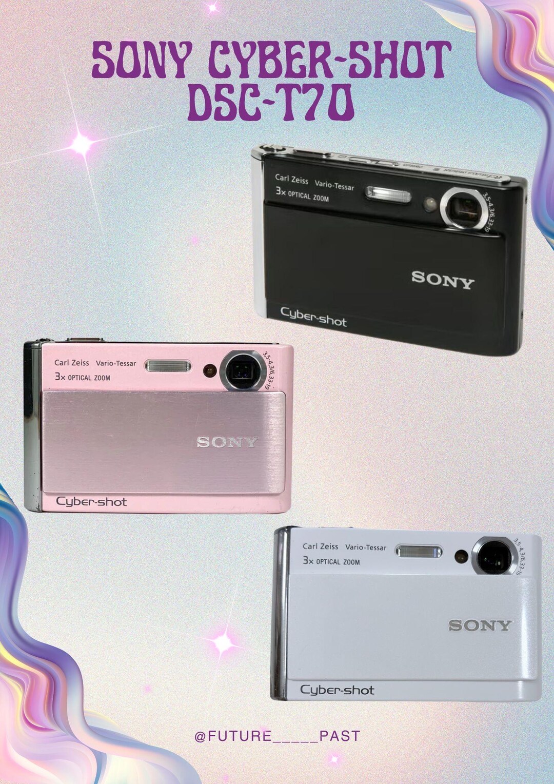 Sony Cyber-shot DSC-T70 - Etsy