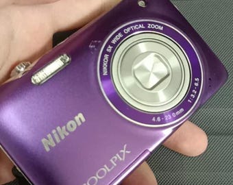 Nikon COOLPIX S3100 パープル Amazon.com : Nikon COOLPIX S3100 14 MP Digital Camera with