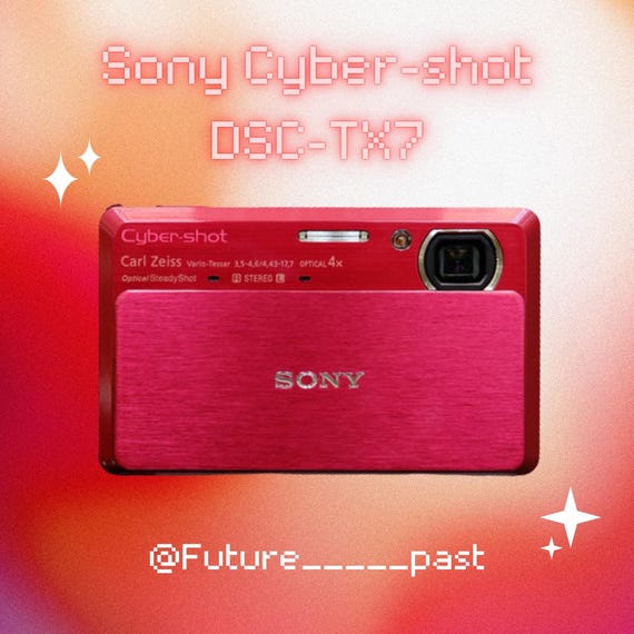 Sony Cybershot DSC-TX7 - Etsy