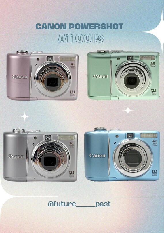 Canon Poweshot A1100is 4 Colours - Etsy