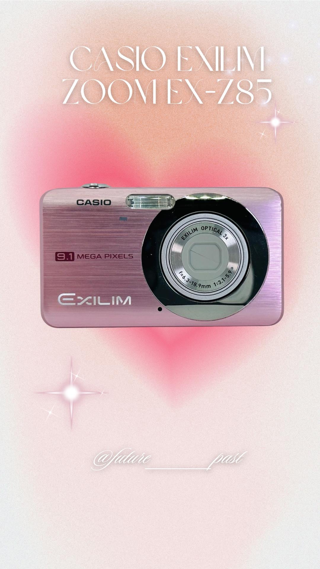 Like NEW! CASIO Exilim EX-Z85! Original Box! Pink! Vintage