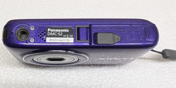 【E2009】Panasonic LUMIX DMC-S2 パナソニック Panasonic Lumix DMC-S2 Digital Camera (Black) DMC-S2K B&H Photo