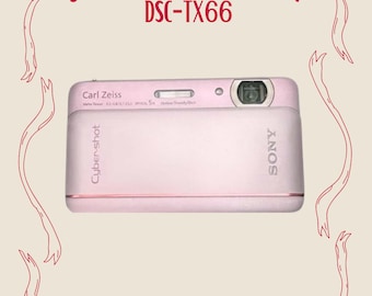 Sony Cyber-shot WX7 Pink Vintage Digital Camera, Tested Sony Cyber-shot WX7 Pink Vintage Digital Camera, Tested