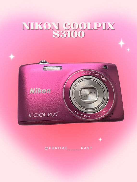 Nikon Coolpix S3100 - Pink - Etsy Nikon Coolpix S3100 - Pink - Etsy