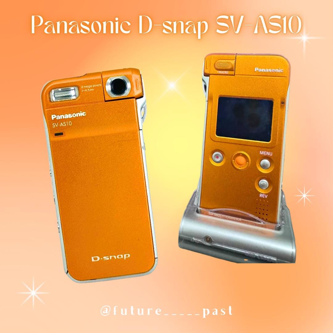Panasonic D−snap SV-AS10 好し Panasonic D−snap SV-AS10 好し