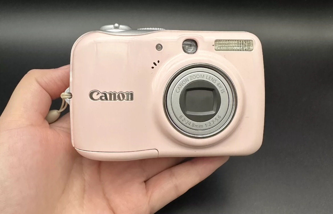 Canon Powershot E1 ! Super Rare Pink - Etsy Canon Powershot E1 ! Super Rare Pink - Etsy