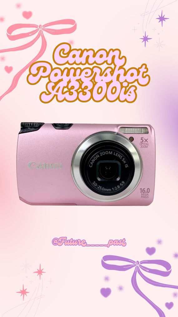CANON powershot A3300ピンク #165 CANON POWERSHOT A3300 IS PINK w
