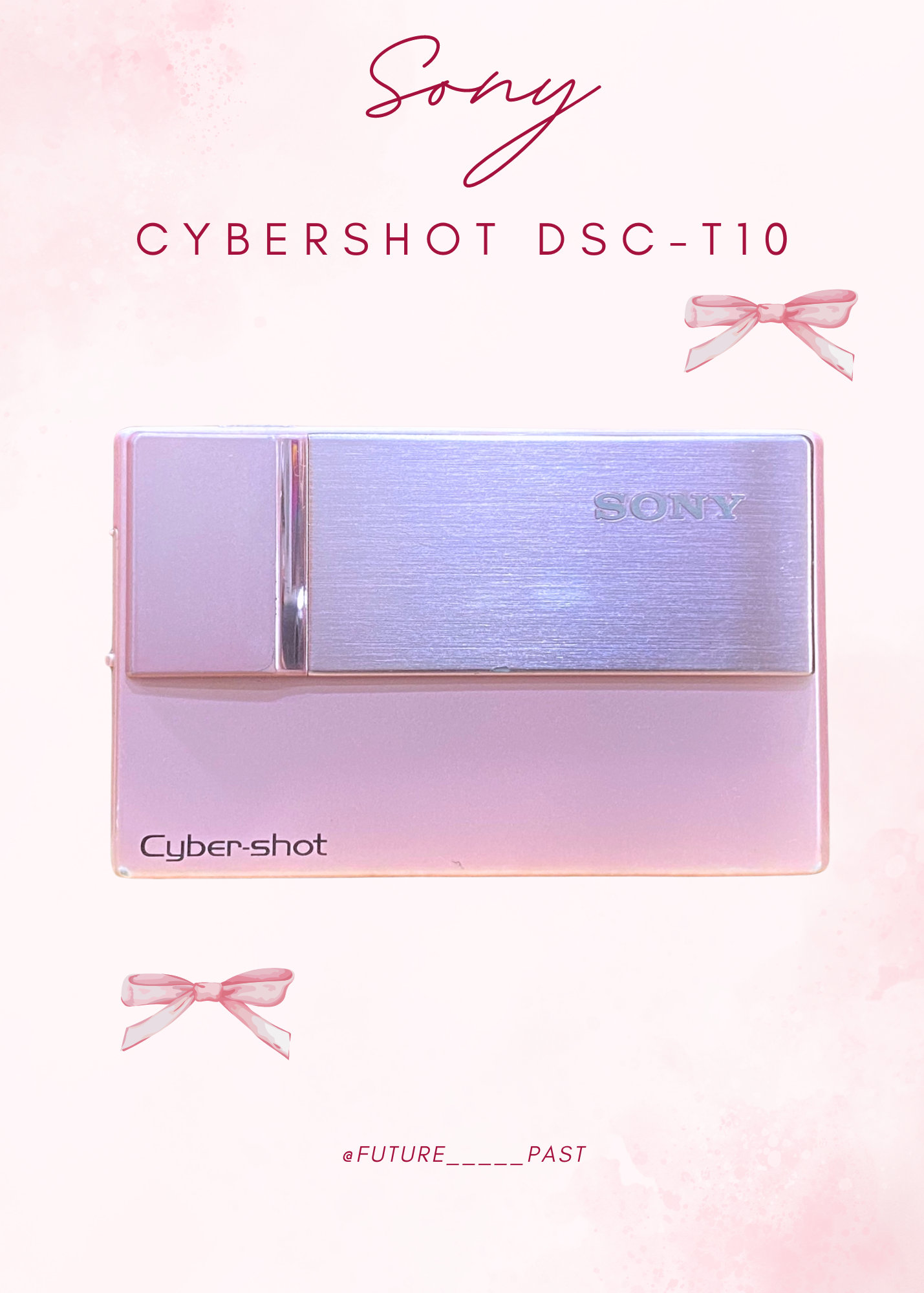 Sony Cybershot Dsc-t10！baby Pink - Etsy