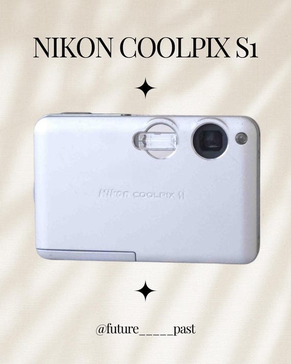 Nikon Coolpix S1 ！ White - Etsy Israel