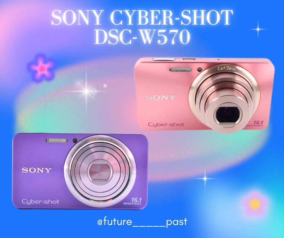 SONY Cyber-Shot DSC-W570 ピンク Used SONY Cyber-shot DSC-W570 Pink 5x Zoom Digital Camera +
