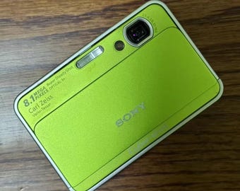 Sony Cybershot DSC-T2! Green - Etsy