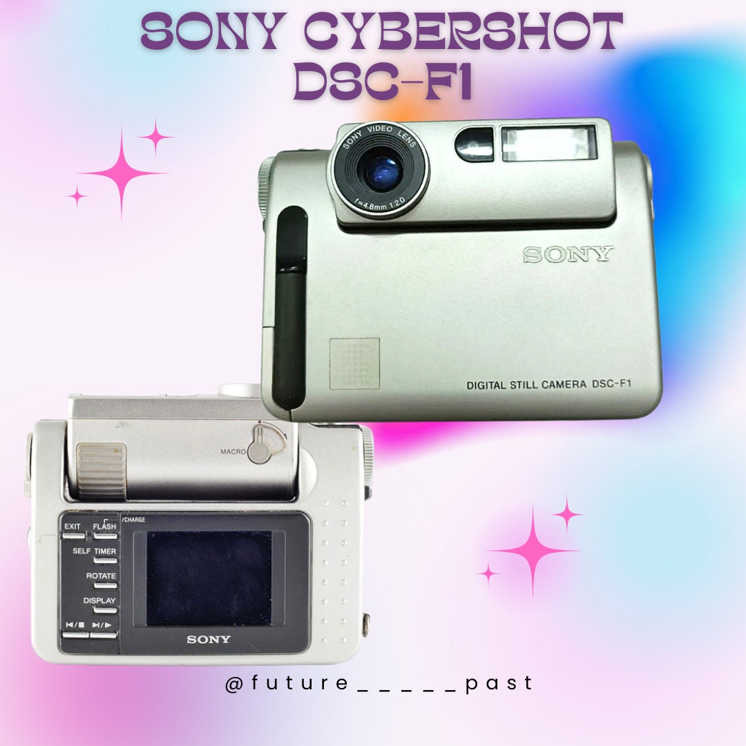 Sony Cyber-shot Dsc-f1 ! Rare Vintage Item - Etsy Sony Cyber-shot Dsc-f1 ! Rare Vintage Item - Etsy