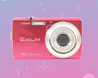CASIOカシオ　EXILIM12.5x16.1MEGA PIXELS Casio EXILIM EX-Z16 12.1 MP Digital Camera - Pink Rare