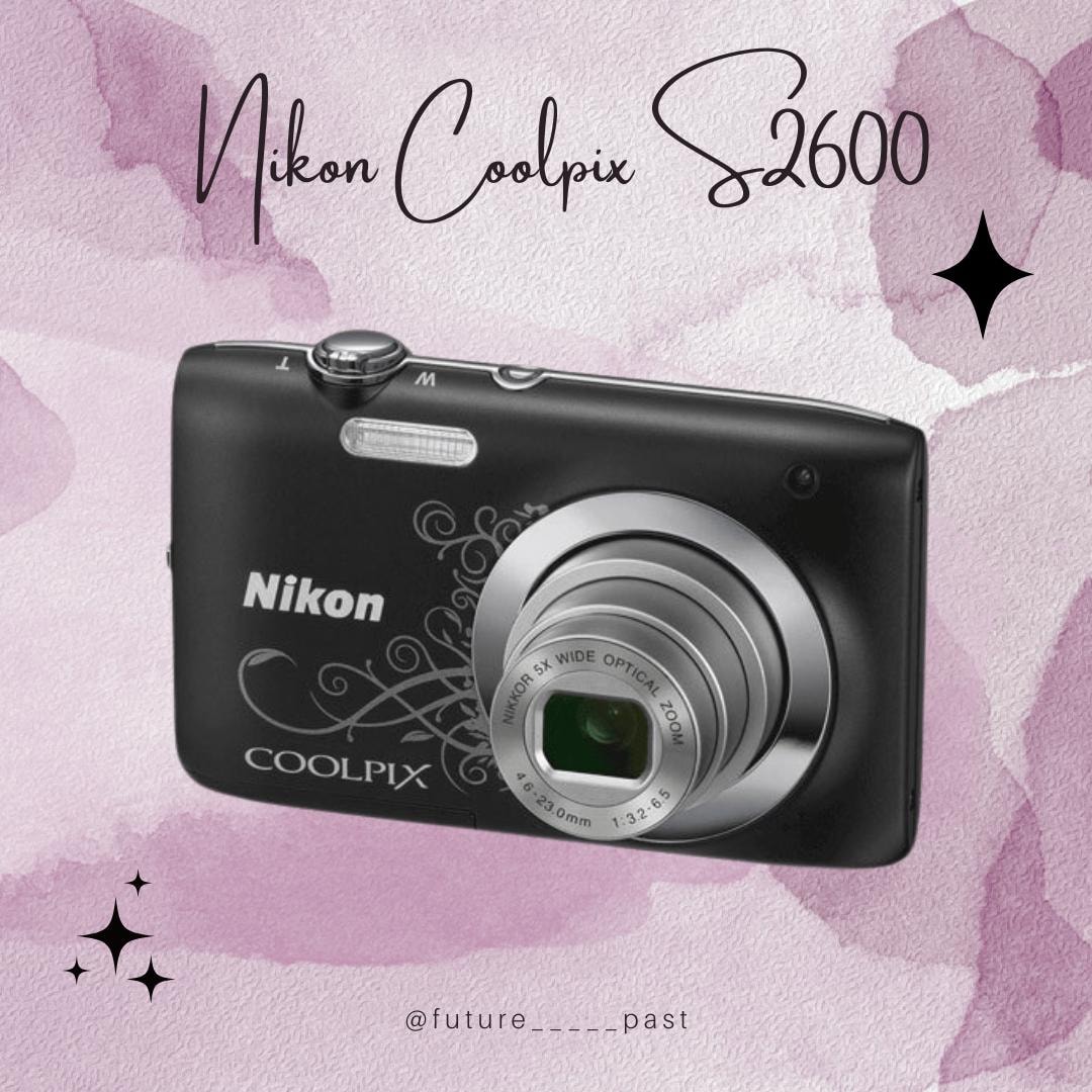 【Q2029】 Nikon COOLPIX S2600 ニコン クールピクス Nikon Coolpix S2600 14.0MP 5x Optical Zoom Compact Digital