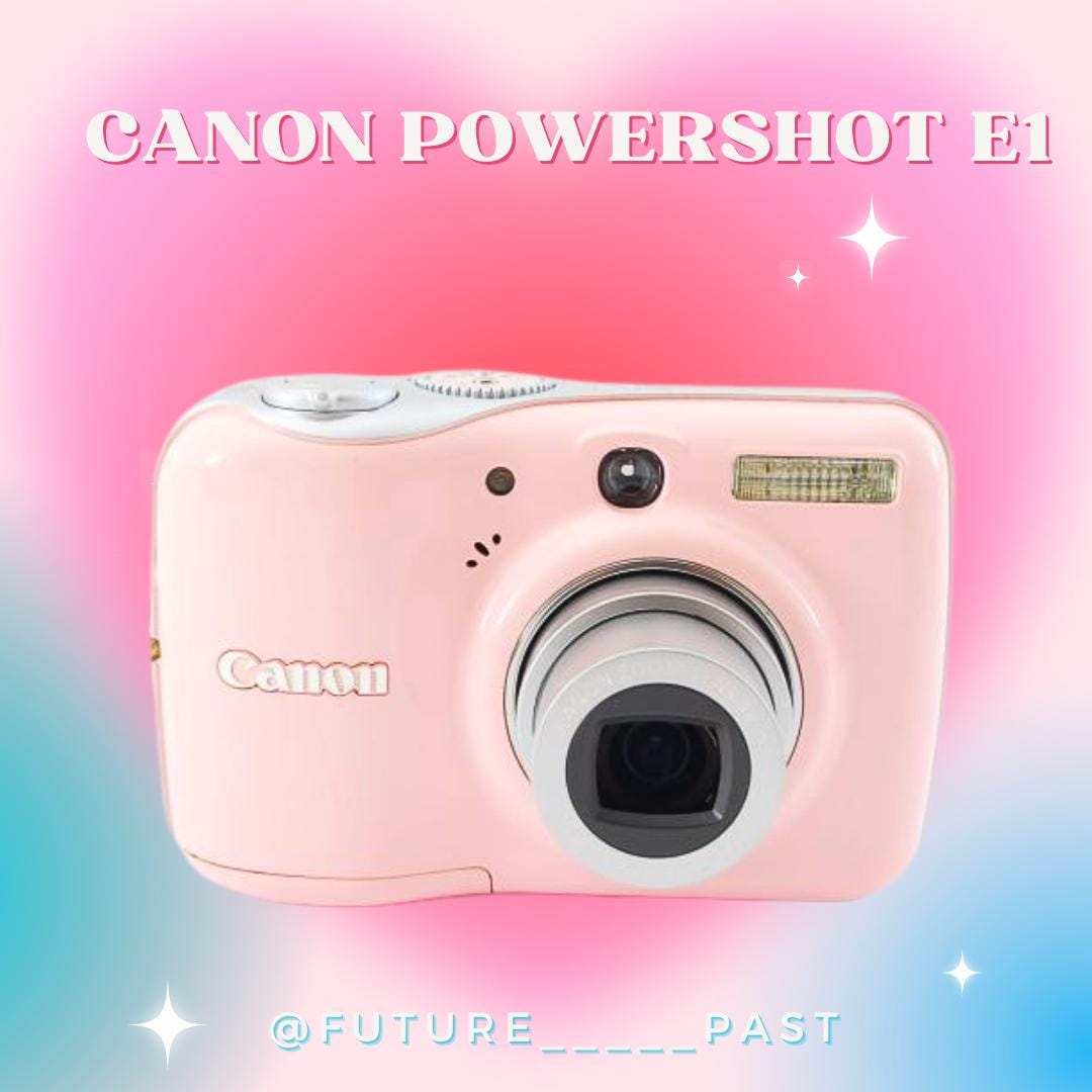 Canon Powershot E1 Super Rare Boxed! Pink UK