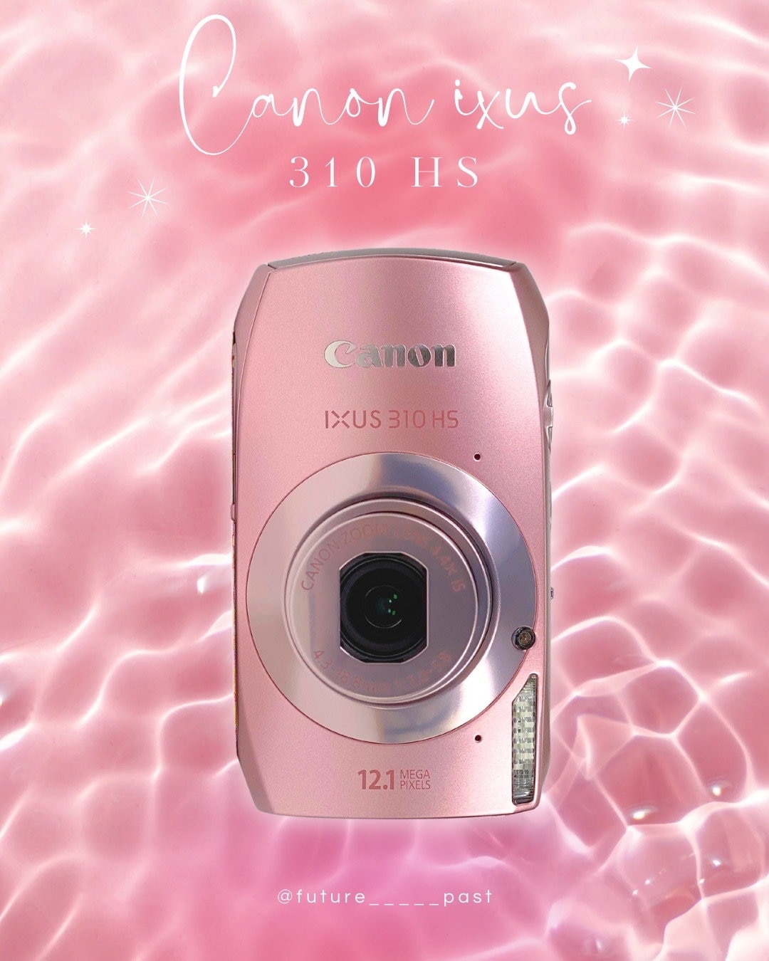 Canon IXUS 310hs !vintage Digital Camera! Pink - Etsy
