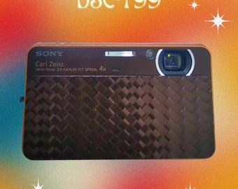 Black Sony Cybershot DSC-T300 With Touchscreen/point Shoot Camera