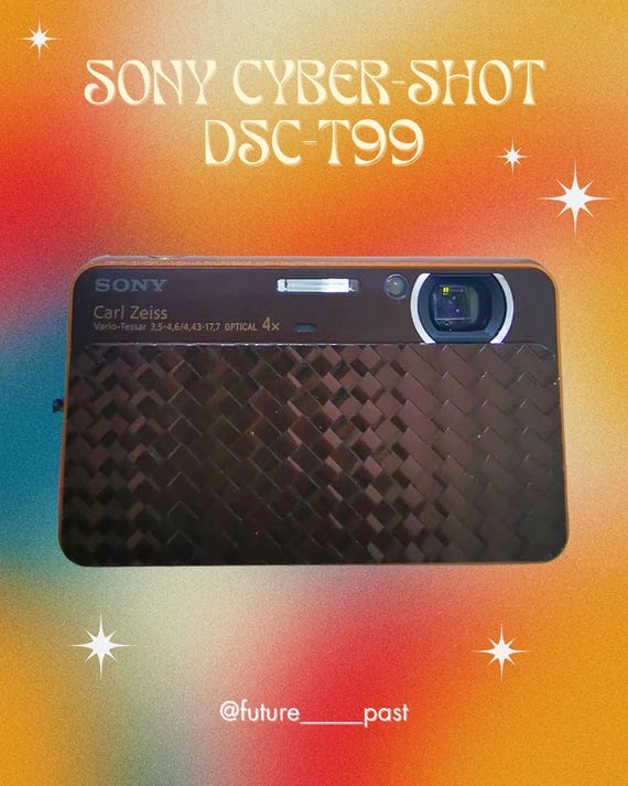 M13386 SONY Cyber-shot DSC-T99D デジタルカメラ Sony Digital Camera Cyber-shot DSC-T99D-T 14.1-Megapixel CCD