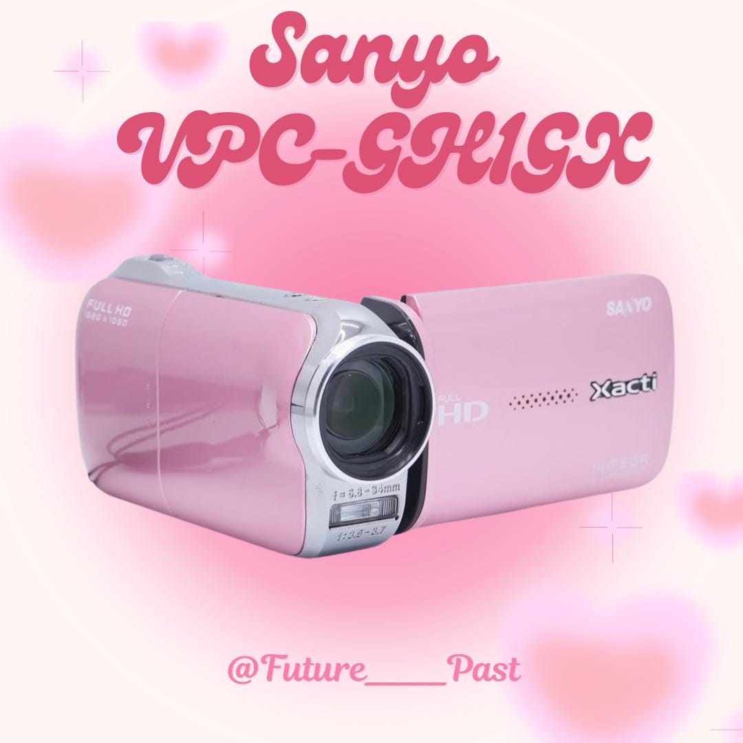 Sanyo Vpc-gh1gx! Vintage Camcorder - Etsy