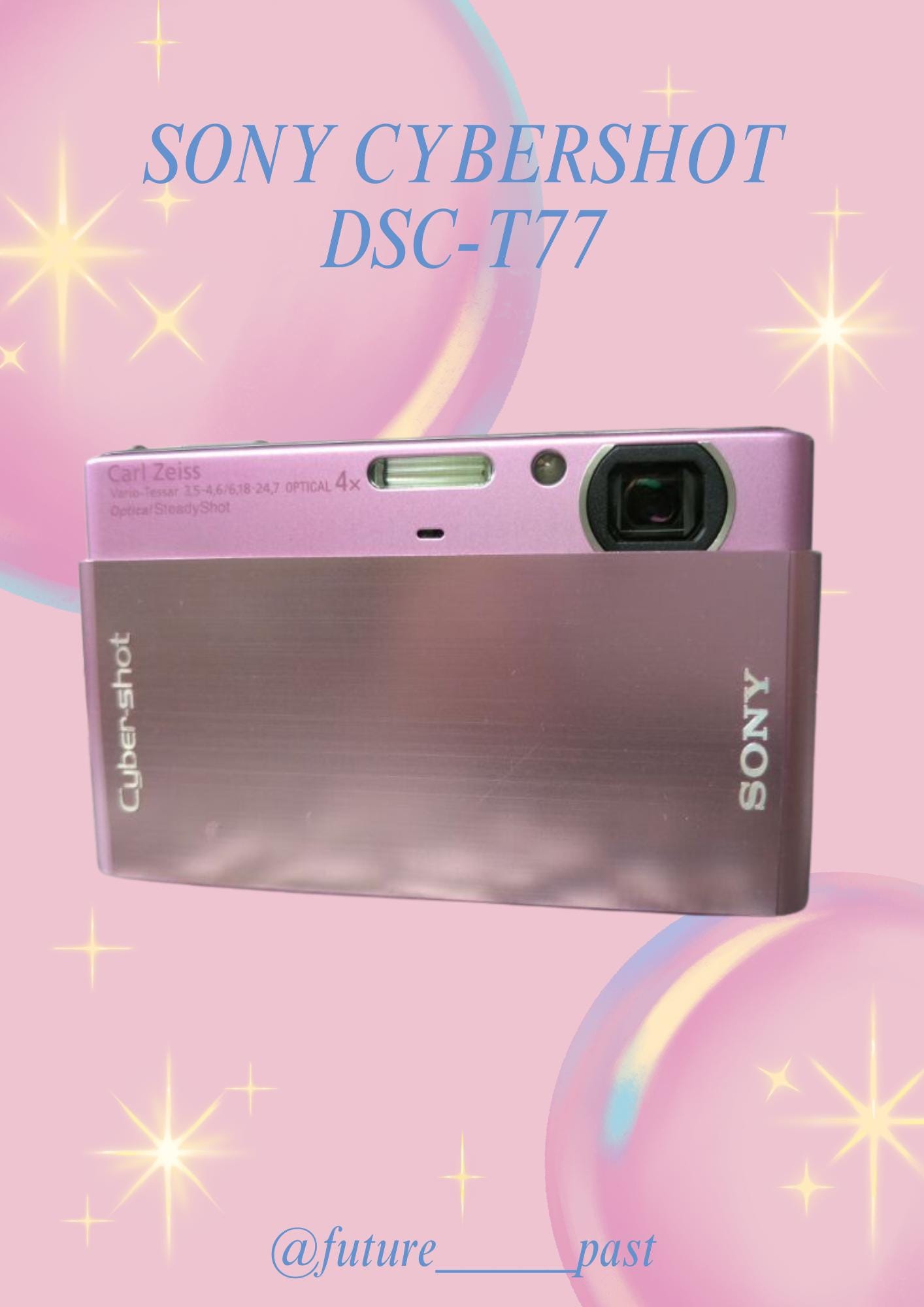 Sony Cybershot DSC-T77 ! Pink - Etsy Sony Cybershot DSC-T77 ! Pink - Etsy