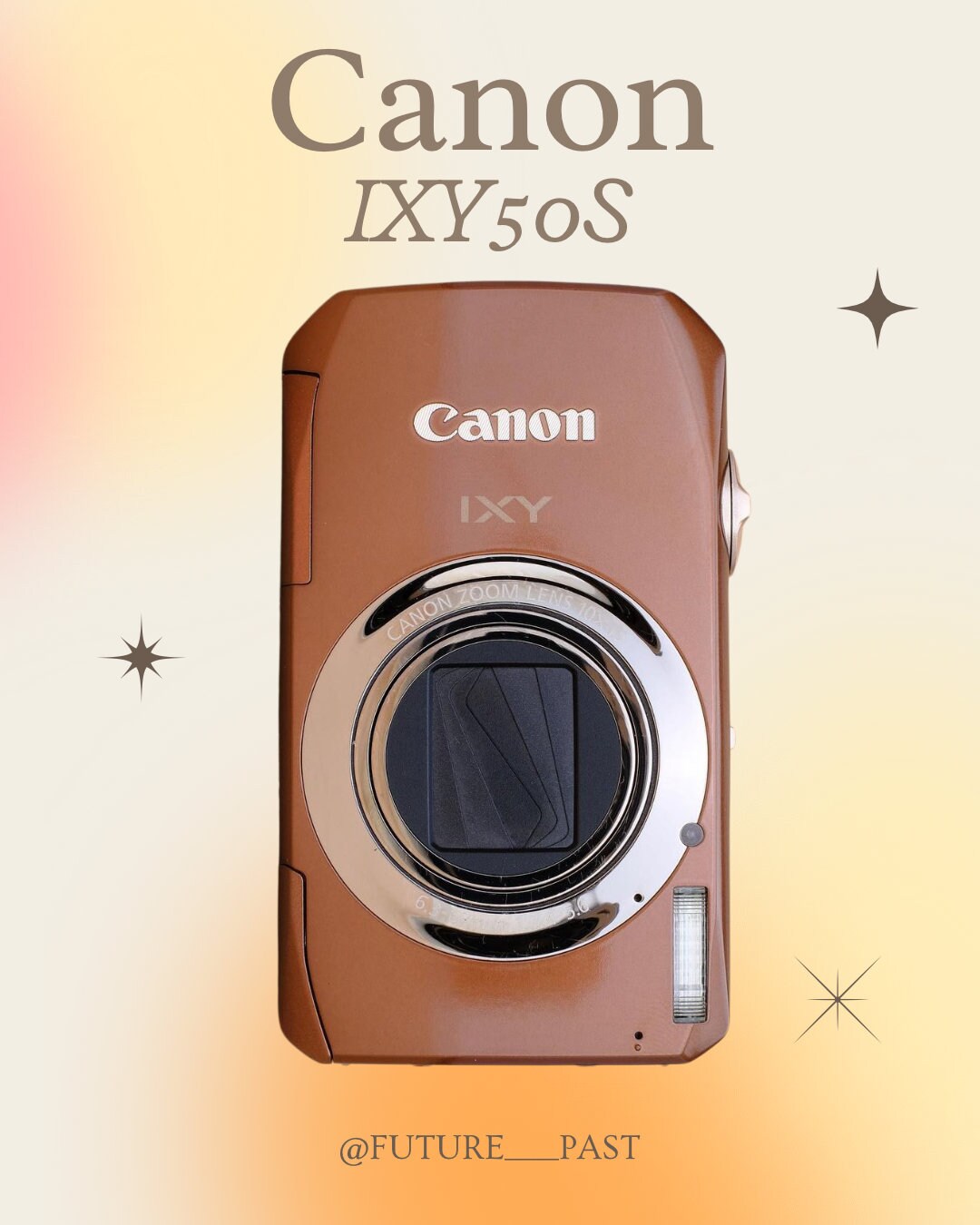 Canon Ixy 50s IXUS 1000hsrare Brown Boxed - Etsy