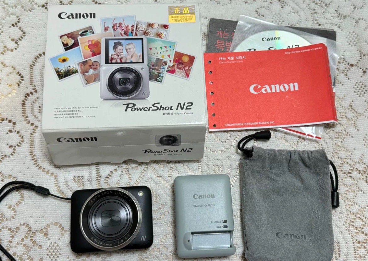 Canon - Canon PowerShot N2【初期付属品完備】 Canon PowerShot N2【初期付属品完備】 コンパクトデジタルカメラ