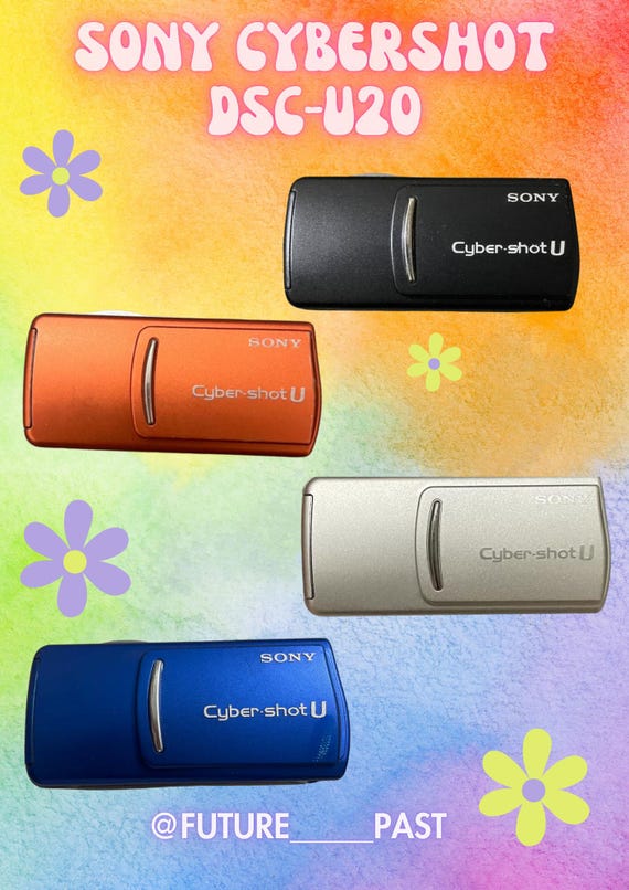 【送料無料キャンペーン】 Sony Cybershot Dsc-u20 - Etsy デジタルカメラ