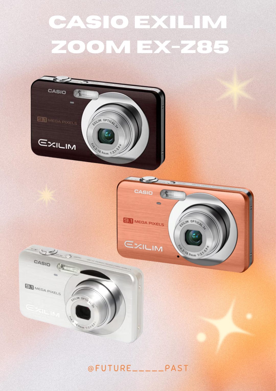 CASIO EXILIM EX-Z85! Vintage Digital Camera - Etsy