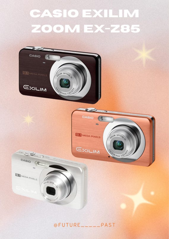 CASIO EXILIM EX-Z85 9.1MP デジカメ 動作確認済み CASIO EXILIM EX