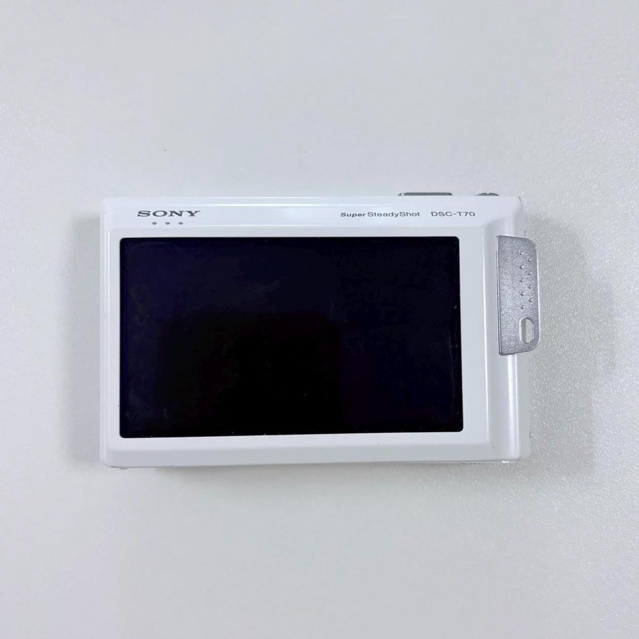 カバー説明書付きSONY Cyber-shot DSC-T70 ホワイト カバー説明書付きSONY Cyber-shot DSC-T70 ホワイト Manuals for