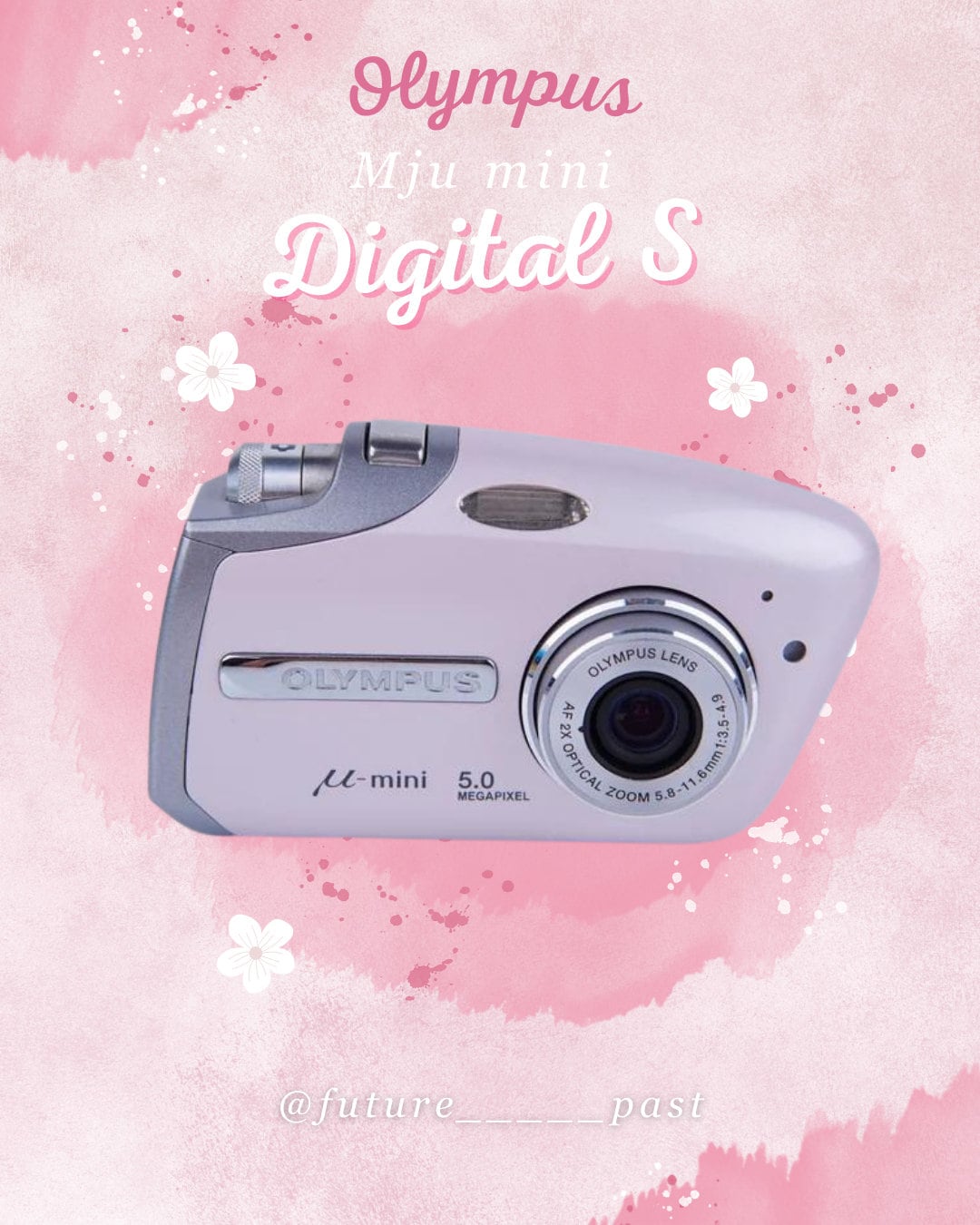 【完動美品】Y-1129 OLYMPUS μ mini DIGITAL S Olympus Mju-mini Digital S! Baby Pink - Etsy