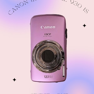 Canon Ixy 930 Is( IXUS 200 Is) Light Purple - Etsy Canon Ixy 930 Is( IXUS 200 Is) Light Purple - Etsy