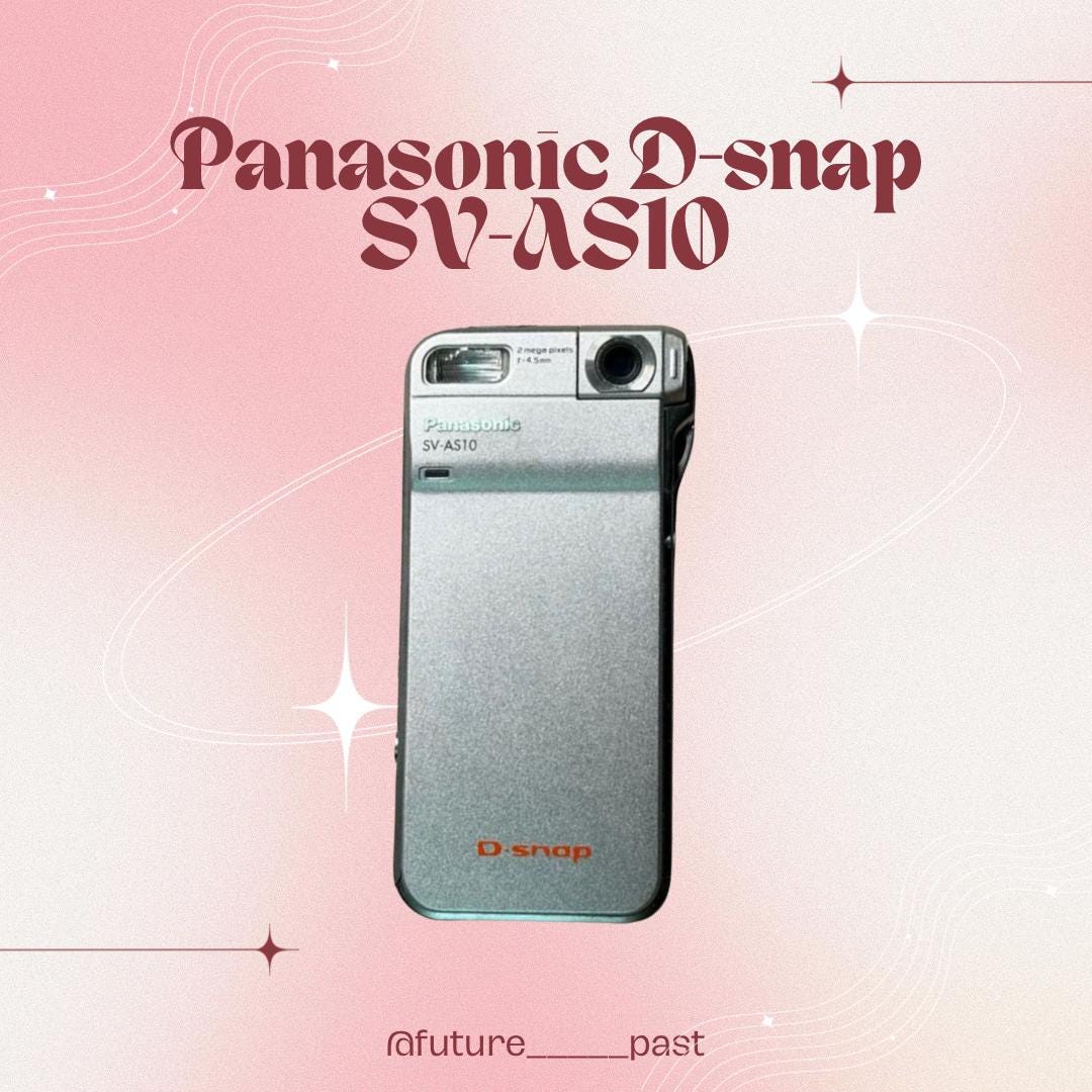 Panasonic D-snap SV-AS10 オレンジ Panasonic SV-AS10D D-Snap 2MP Digital Camera (Orange