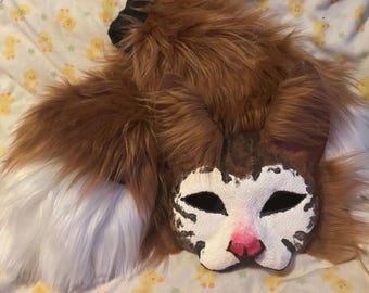Quadrobics paws + Cat Mask !!
