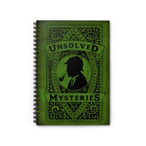 Spiral Notebook: Unsolved Mysteries image 1