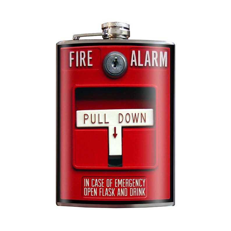 Fire Alarm Emergency Funny Novelty and Gag Gift 8oz Etsy