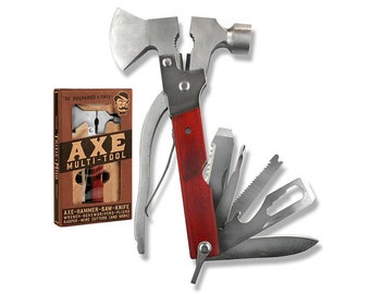 Axe Multi-Tool – popular men's gift, pocket tool, tool set kit