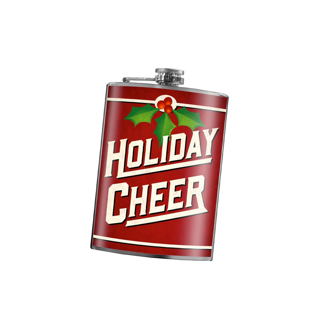 Flask: Jolly Holiday Juice - Funny flask for Christmas cheer, stocking  stuffer, kitschy gift idea – Trixie & Milo