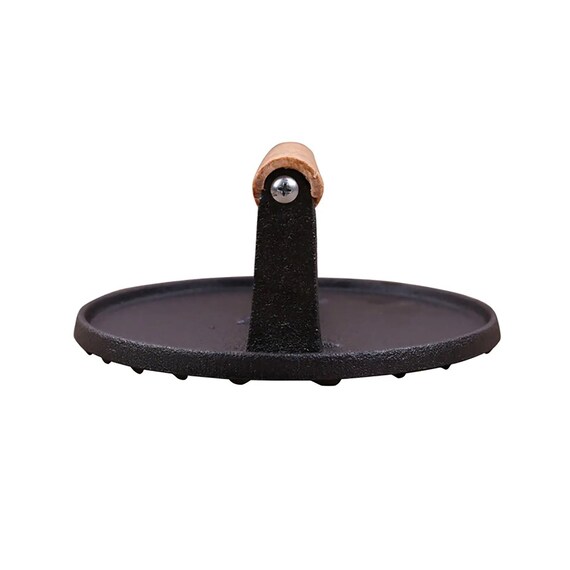 Lodge 6.25 Inch Cast Iron Burger Press – Toot Toot's Boutique