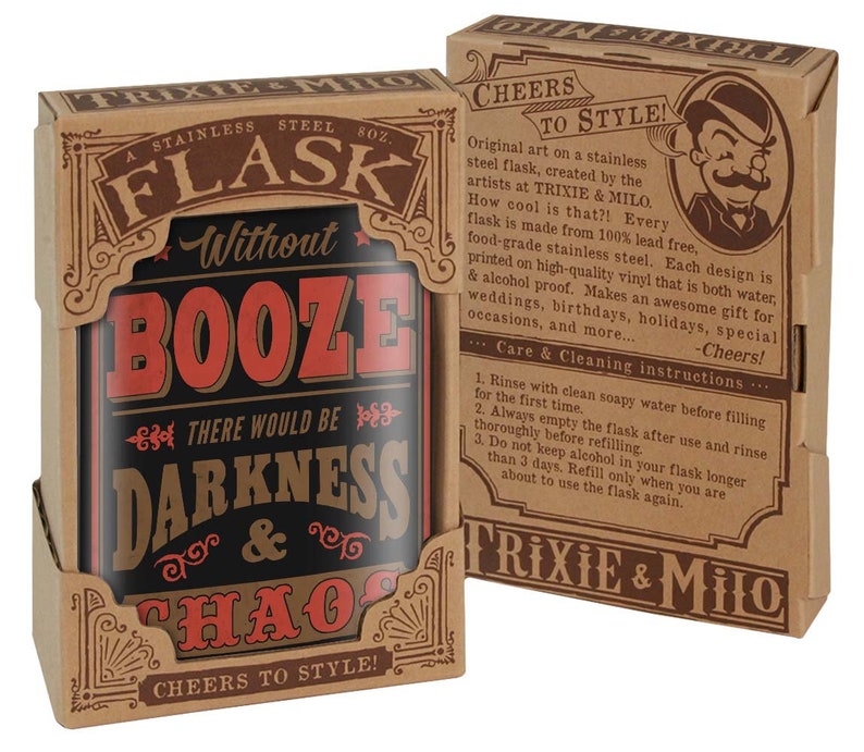 Flask: Without Booze There Would Be Darkness and Chaos image 2